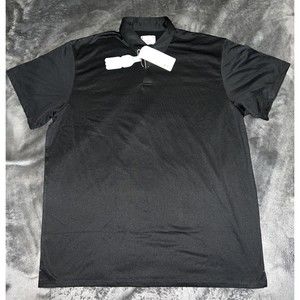 XL &Collar Men's Atlas Polo BLACK